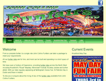 Tablet Screenshot of johncollinsfunfairs.com